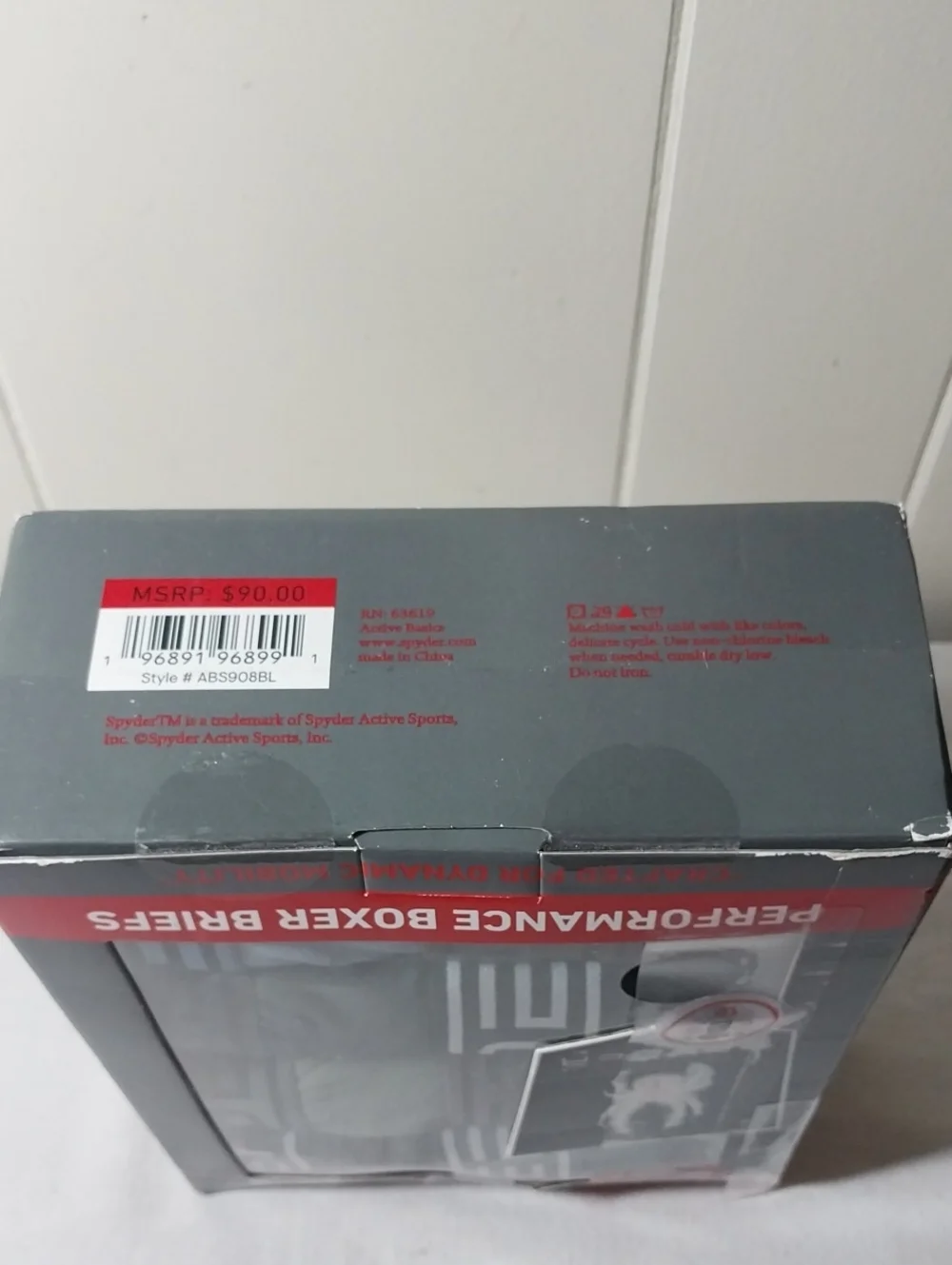 Spyder Performance Boxer Briefs 8 Pack 2XL XXL New Open Box